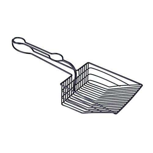 GANAZONO Cat Litter Scoop Metal Dog Waste Shovel Pet Litter Shovel Comfortable Handle No Dust