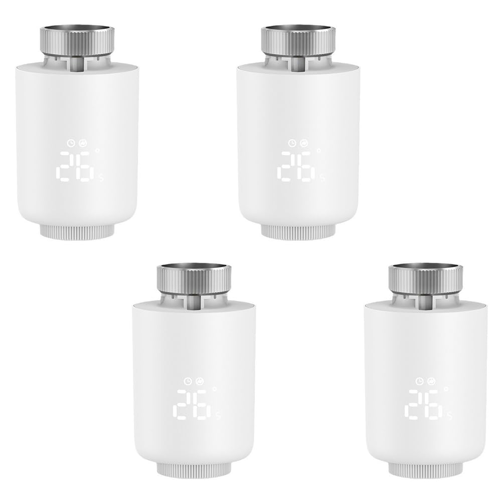 Tuidzljd Tuya Wireless ZigBee Temperature Control Valve ZigBee Thermostat Intelligent TRV Temperature Control Valve