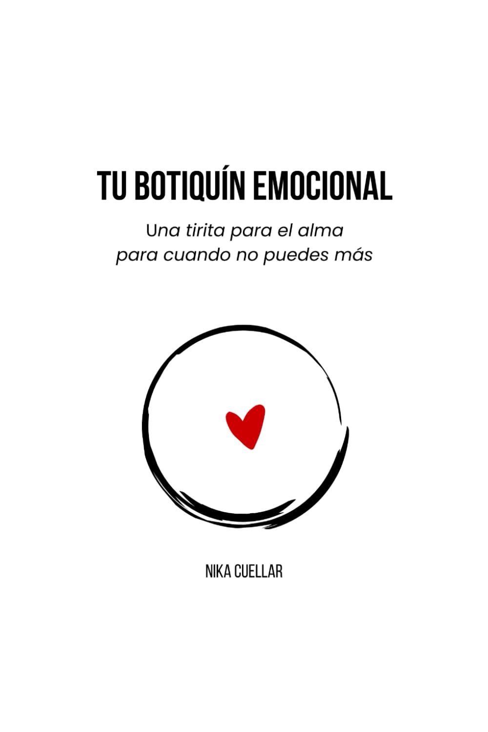 TU BOTIQUÍN EMOCIONAL: Una tirita para el alma para cuando no puedes más