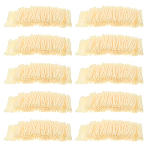 Image of EXCEART 10rolls Latch Hook Rug Yarn Acrylic Knitting Wool for DIY Crafts for Making Rugs Carpets Cushions Convenient Craft Yarn