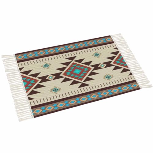 Tapete Boho Southwestern 60 x 90 cm con Borlas miniatura 3