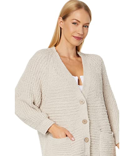 Image of Barefoot Dreams Women's Cozy Twist Raglan Cardi