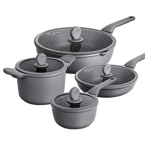 Juego de Utensilios de Cocina, sartén Antiadherente, Olla para Sopa, Herramienta para freír, Cocina de Inducción, Leche, Fideos, Wok, cazuela Caliente