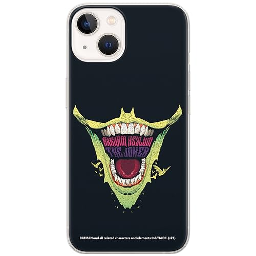 ERT GROUP Coque de téléphone Portable pour Iphone 13 Original et sous Licence Officielle DC Motif Joker 031 Parfaitement adapté à la Forme du téléphone...