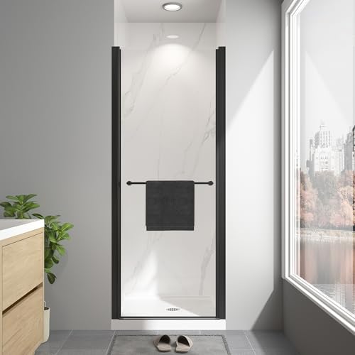 EASYWORC Frameless Pivot Shower Door 26
