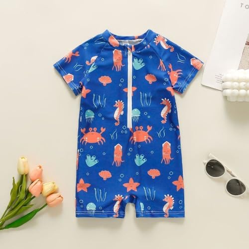 Image of Baby Bucket Boys Swimming Costume One Piece Swimsuit