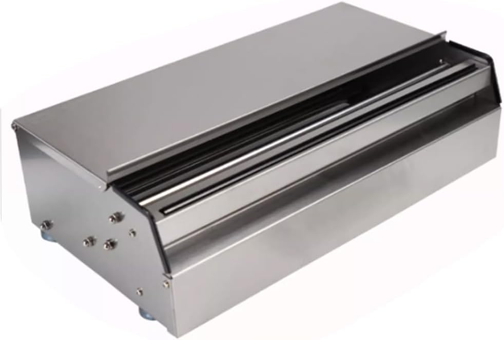 Manual Hand Food Wrap Film Dispenser Stretch Film Packing Wrapping Dispenser Wrapper Machine, Suitable for 10-18" Width Cling Film