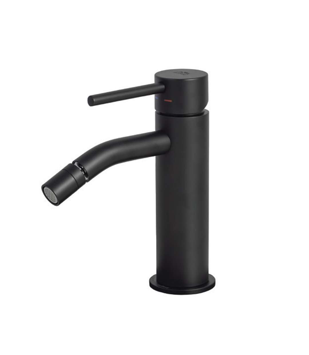Paffoni LIG131NO Miscelatore bidet senza scarico serie LIGHT nero opaco
