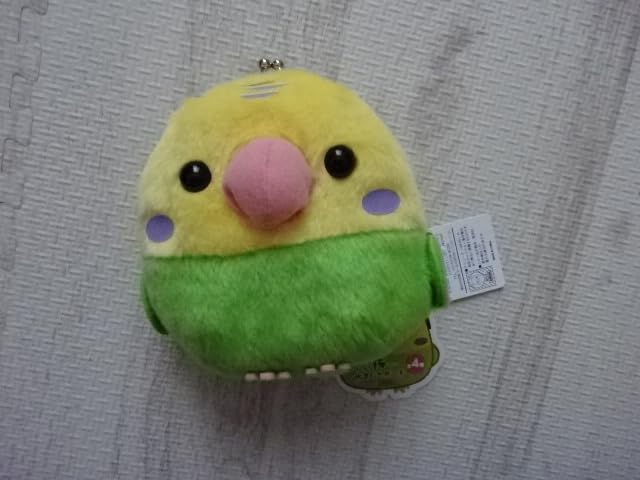 Amazon.co.jp: ことり隊 がま口ポーチ セキセイインコ 小物入れ 