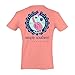 Simply Southern Preppy Short Sleeve T-Shirt - Flamingo Faith (Large)