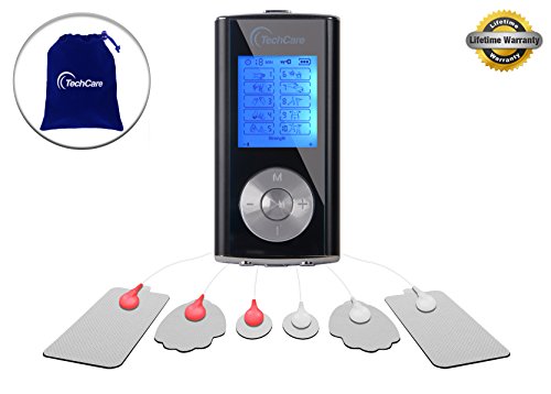 TechCare Mini Massager Tens Unit Lifetime Warranty Tens Machine for Drug Free Pain Management, Back  - //coolthings.us