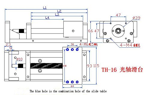 Linear Stage Actuator Ball Screw SFU1605 Linear Rail Guide - View #3