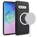 SailorTech for Samsung Galaxy S10 case with Credit Card Holder mag Safe, for Galaxy S10 Phone Leather Case Wallet for Women Compatible mag Safe Wallet Detachable 2-in-1 for Men-Black