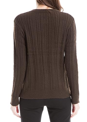 Image of Max Studio Women's Pullover Faux Button Cardigan