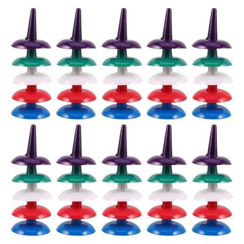 50pcs Reusable Plastic Drip Protectors and Candlesticks