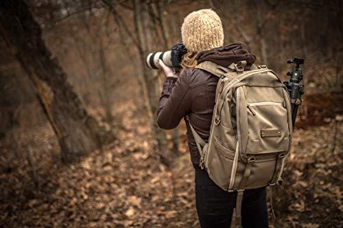 Image of Vanguard VEO RANGE48 BG Daypack for DSLR or Mirrorless /CSC Camera or Small Drone, Beige