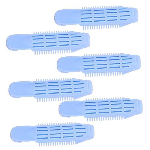 LOORGVEL 6Piezas Clips Para Ondulado Bigudíes De Peluquería Para Volumen Accesorios De Color