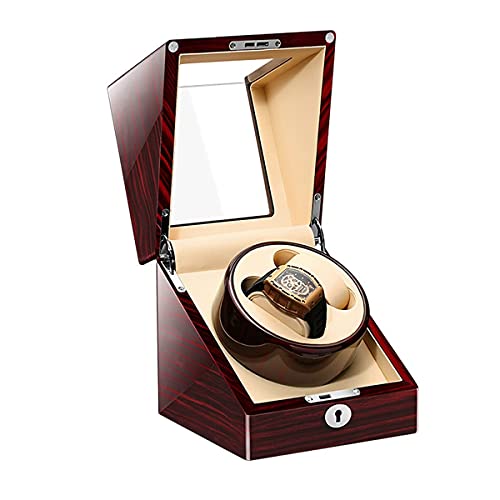 Remontoir montre automatique silencieux Wind Watcher double boîte de montre en bois