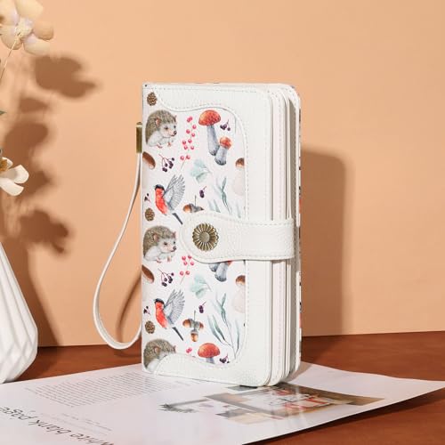 Image of FALAN MULE Wallets for Women Trifold Wristlet Wallets Large Capacity RFID Blocking Ladies Purse Credit Card Holder