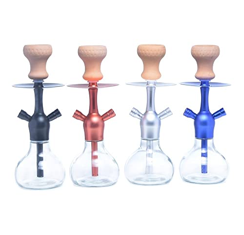 YYMMHH Einrohr-Arabisches Glas-Shisha-Set Rohrzubehör Shisha Arabian Shisha, für Brakah Shisha Stickhah Engagement… – Bild 4