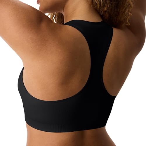 Image of Hanes Women's Seamless Racerback Sports Bra