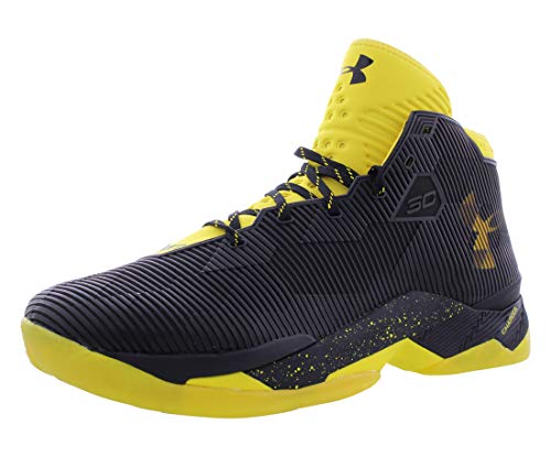 Under Armour Men's Curry 2.5 Basketball Shoe Black/Taxi/Taxi Size 11.5 M US
