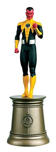 DC SUPERHERO CHESS FIGURINE COLLECTION MAGAZINE #83 SINESTRO BLACK BISHOP