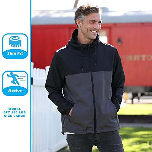 Global Blank mens Windbreaker Windbreaker