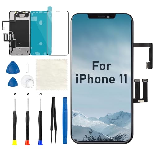 Réparer un écran cassé d'iPhone 11 avec ce bloc LCD complet A2111