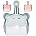 Alipis 3 Sets Mini Broom Cleaning Supply Portable Mini Dustpan Dust Brush Dustpan and Broom Hand Brush Cleaning Accessory Cleaning Broom Mini Dust Pan Cute Child Nylon Succulents