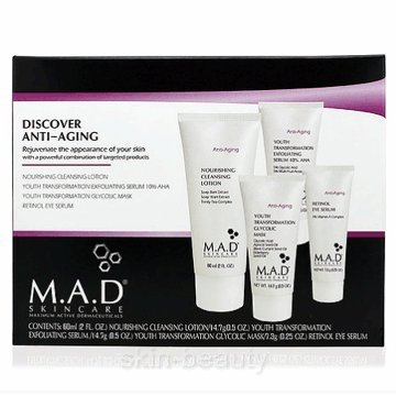 M.A.D Skincare Discover Anti-Aging Travel System Set