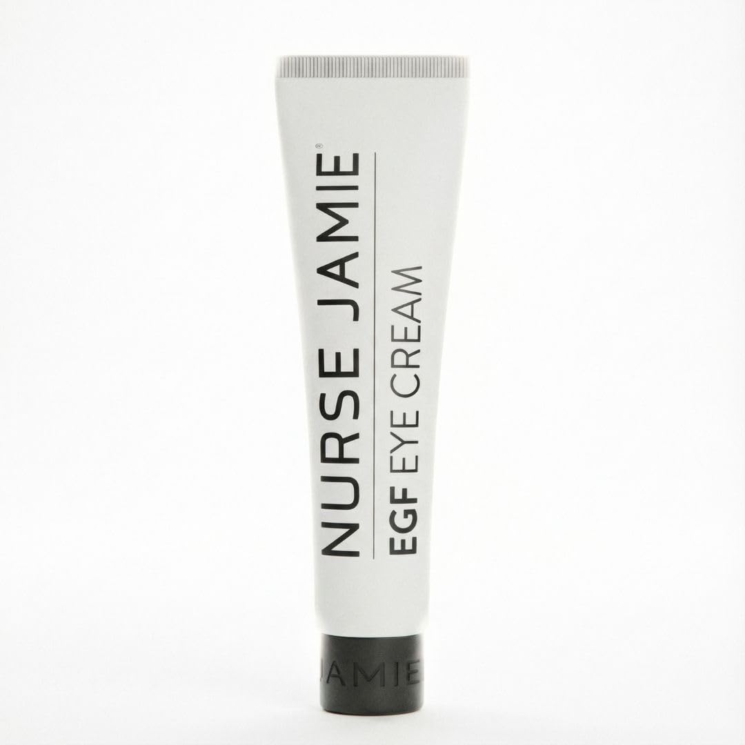 Nurse Jamie EGF Eye Cream – Hydrating & Firming Treatment for Dark Circles, Puffiness & Fine Lines