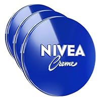 NIVEA Creme Moisturiser 60ml | Multi-Use Moisturiser for Face, Body and Hands | 24-hour Moisture Protection | Smoothes and Hydrates Dry Skin | Perfect For Everyday Use (Pack of 3)