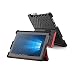 Gumdrop Cases DropTech Protection for Lenovo Miix 520 and Miix 510 2-in-1 - Black, Rugged, Shock Absorbing, Custom Molded Laptop Cover (Black/Red)