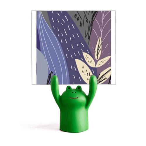 Support de mémo fleurs et grenouille idéal pour organiser votre cuisine