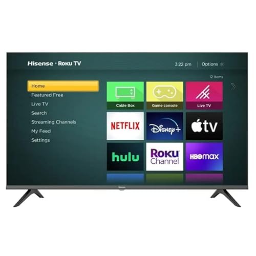 Hisense 32-Inch Class Hd 720P Smart Led Tv H4030F Series Motion Rate 120 Game Mode Dts Trusurround Sound Compatible With Alexa & Google Assistant 32H4030F3 (Renewed) #TOP6