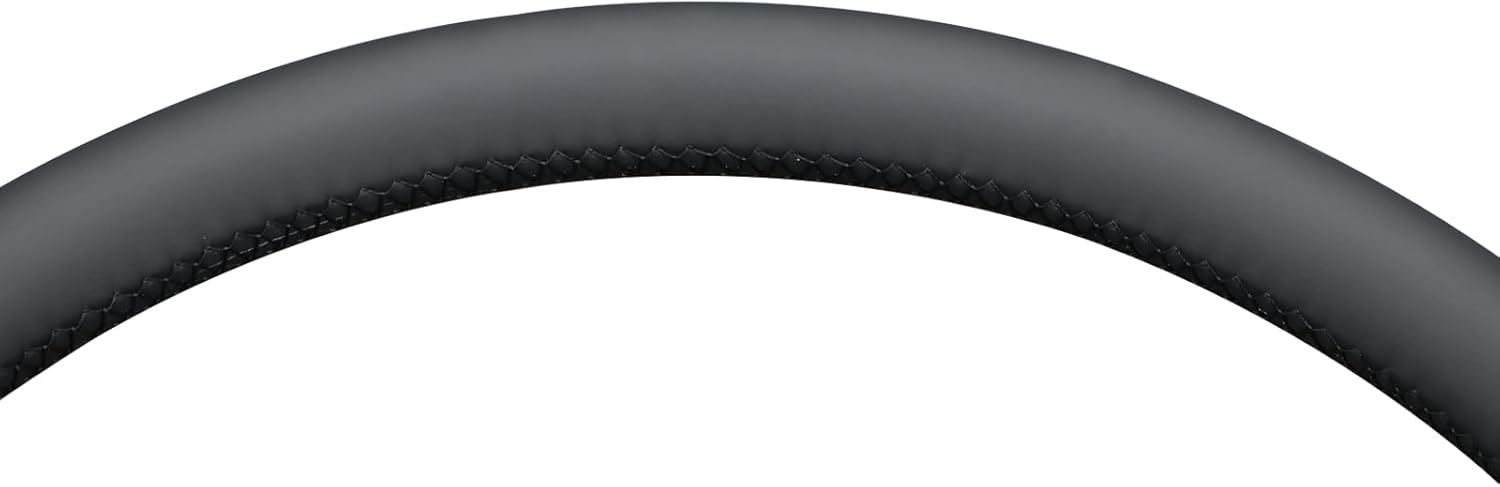 MEWANT DIY Stitching Steering Wheel Cover Wrap for Scania P G R T Series 2004-2015 Steering Wheel Accessories for Scania P G R T Series