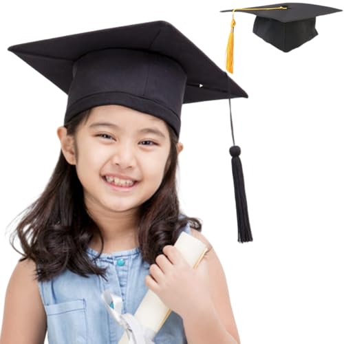 Image of Sarvda Kids Graduation Gown Set with Cap and Sash, Convocation Dress for Boys and Girls, School Ceremony, Fancy Dress