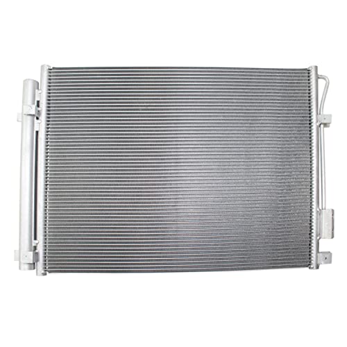 Image of TRQ Air Conditioning A /C Condenser Receiver Drier Compatible with 2018-2022 Hyundai Accent 2018-2021 Kia Rio