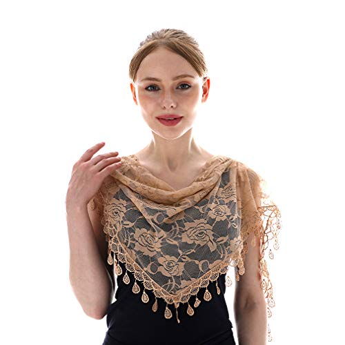 Voile voile femme LMVERNA écharpe légère et fluide accessoire de mode pour cheveux