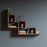 Photo Gallery homidea tail mensola da muro - mensola parete - mensola libreria - scaffale pensile per studio/soggiorno in un design moderno (noce) Photo Gallery homidea tail mensola da muro - mensola parete - mensola libreria - scaffale pensile per studio/soggiorno in un design moderno (noce)