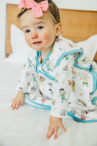 Image of Copper Pearl Baby Sleep Sack, CoComelon Friends - Wearable Blanket for 0-6 Months, Sleeveless Sleep Sack for Baby Boy or Girl