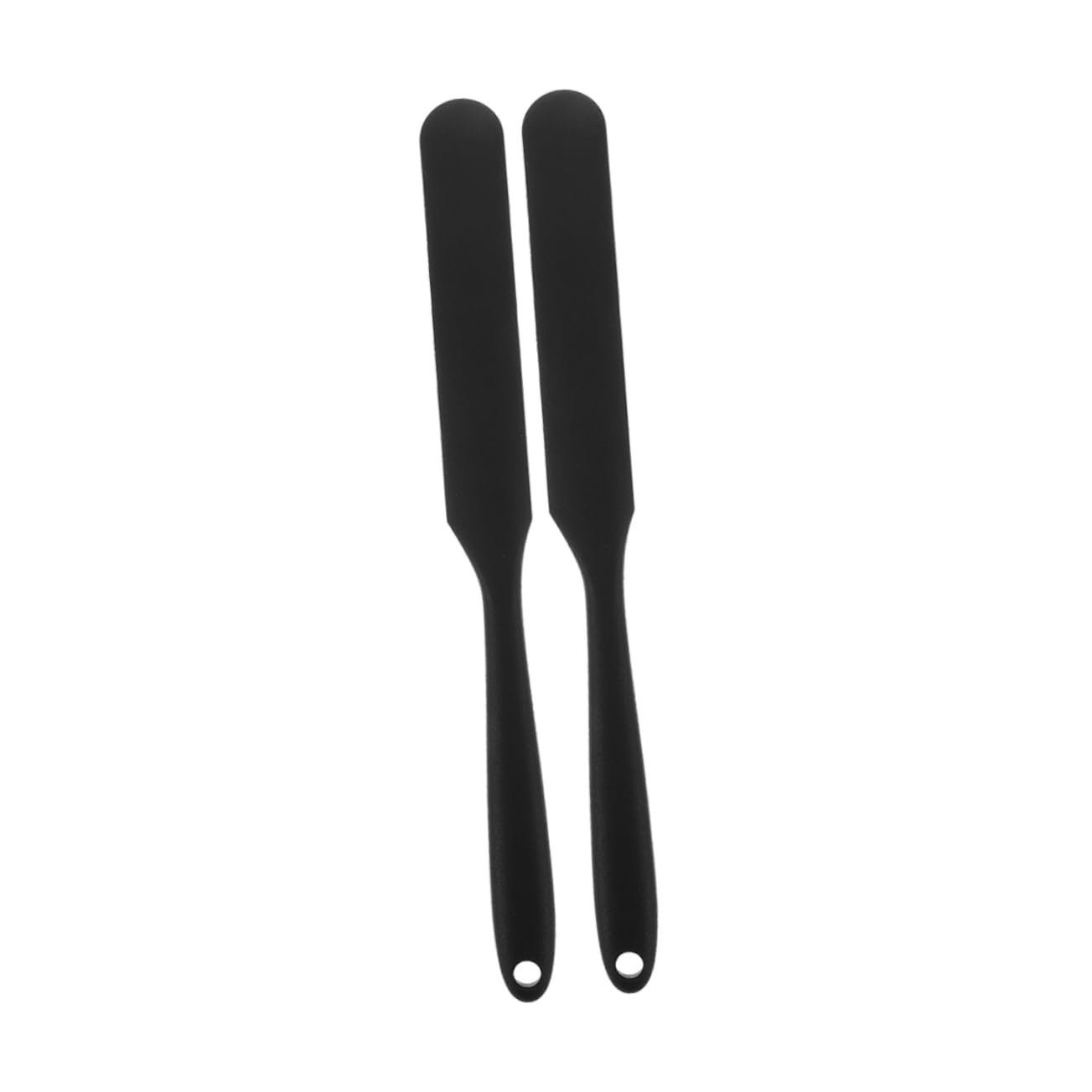WOFASHPURET 2Pcs Silicone Waxing Sticks for Hair Removal Non Stick Applicator Spatulas Durable Waxing Rods for Body Eyebrow and Large Area Use Reusable for Home Salon