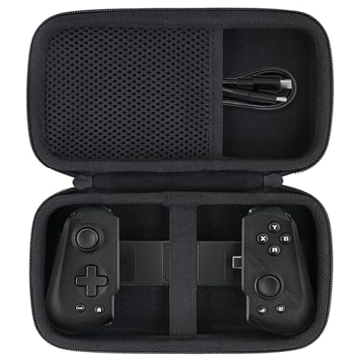 Aenllosi para Funda Protectora rígida para Mando móvil ASUS ROG Tessen, Solo Funda, Negro [Android] | Ya disponible en tu tienda friki favorita! En mundofriki.es!