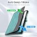 Fintie Case for Samsung Galaxy Tab A11+ Plus 11 Inch 2025/ A9+ Plus 2023, Multi-Angle Viewing Smart Stand Back Cover with Pocket Auto Wake/Sleep, Turquoise