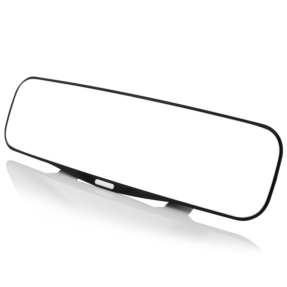 Specchietto Retrovisore Universale Grandangolare 300x75mm | Antiabbagliante Per Auto Bianco - Foto 3