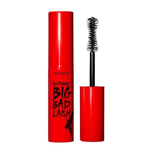 Mascara by Revlon, So Fierce Big Bad Lash Eye Makeup, Volumizing, Lasts up to 24 Hours, No Clump, Smudge Proof, Flake Proof, Blackest Black (760), 0.34 Fl Oz