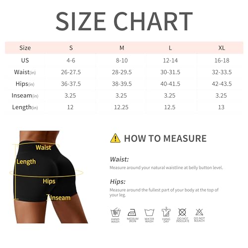 Oeak Booty Lifting Shorts 3.5'' For Women V Back Biker Short Gym Compression Short Tights Spandex Ruched Scrunch Butt Shorts Green,M thumb #5