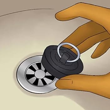 Bouchon De Bonde D'évier De Cuisine 3 En 1 Amélioré, Bonde Escamotable En Acier Inoxydable