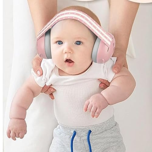Image of BAYBEE Noise Reduction Ear Muffs for Baby | Essential Infants Ear Protector Headphones with 25db Noise Cancellation & Adjustable Headband | Improves Sleep, Ideal for Travel, Fireworks
